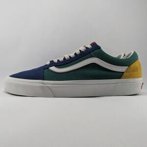 VANS "Yacht Club" Old School Suede Low Top Skate Sneakers Size M-9/W-10.5